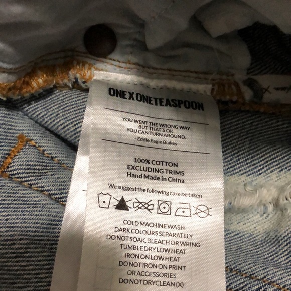 OneTeaspoon Jean shorts - Picture 6 of 6